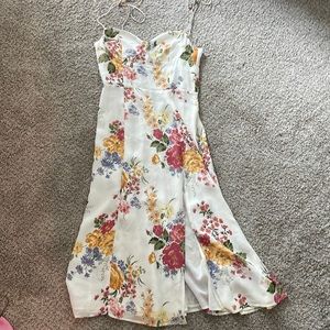 REFORMATION Floral Midi Dress